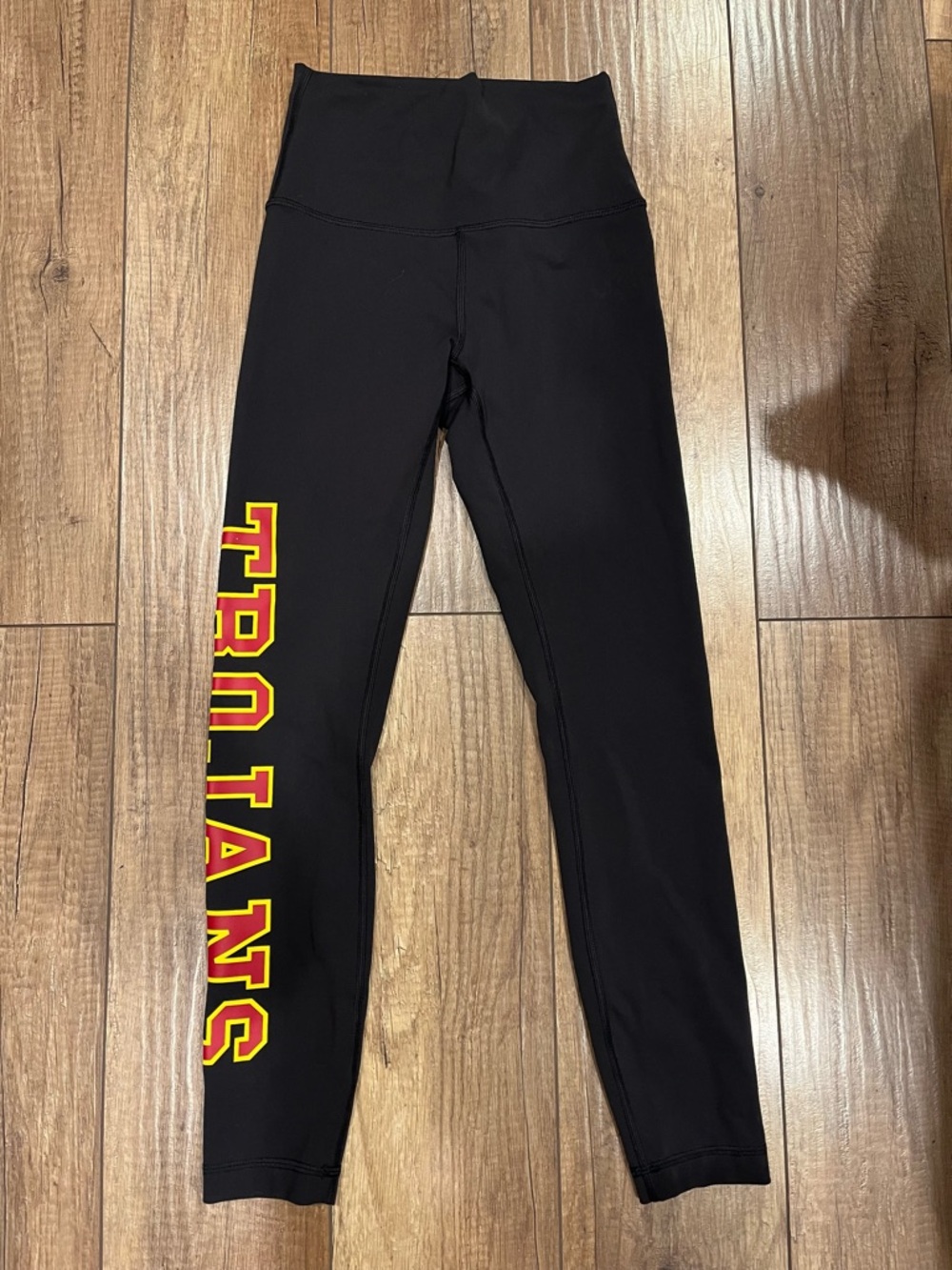 Lululemon x USC Trojans Black Wunder Train High-Rise Tight Leggings